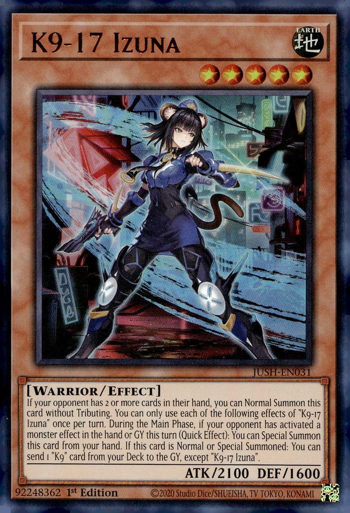 Amazon.com: K9-17 Izuna - JUSH-EN031 - Ultra Rare - 1st Edition